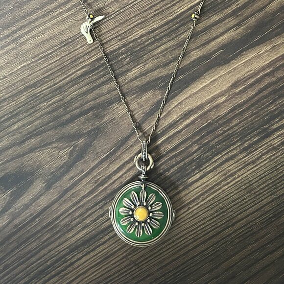 2000s Flower Pendant Necklace ASO Alex Russo - Picture 4 of 9